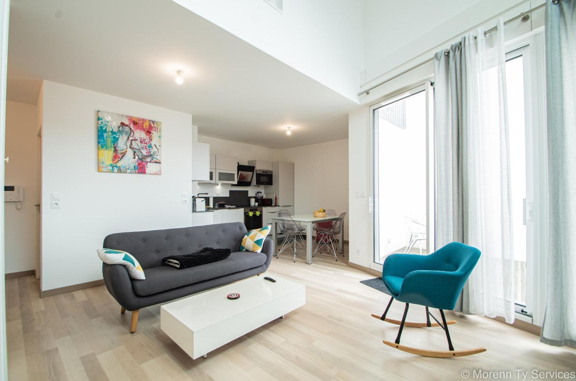 Triplex Terrasse Proche Metro - Ty Ar Mabilay Apartamento Rennes Exterior foto